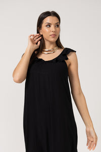 Kiera Midi Frill Dress