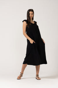 Kiera Midi Frill Dress
