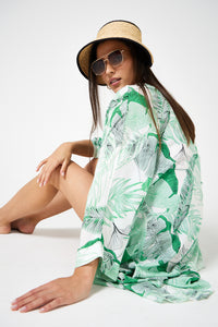 Vivienne - Kimono (Green Fern)